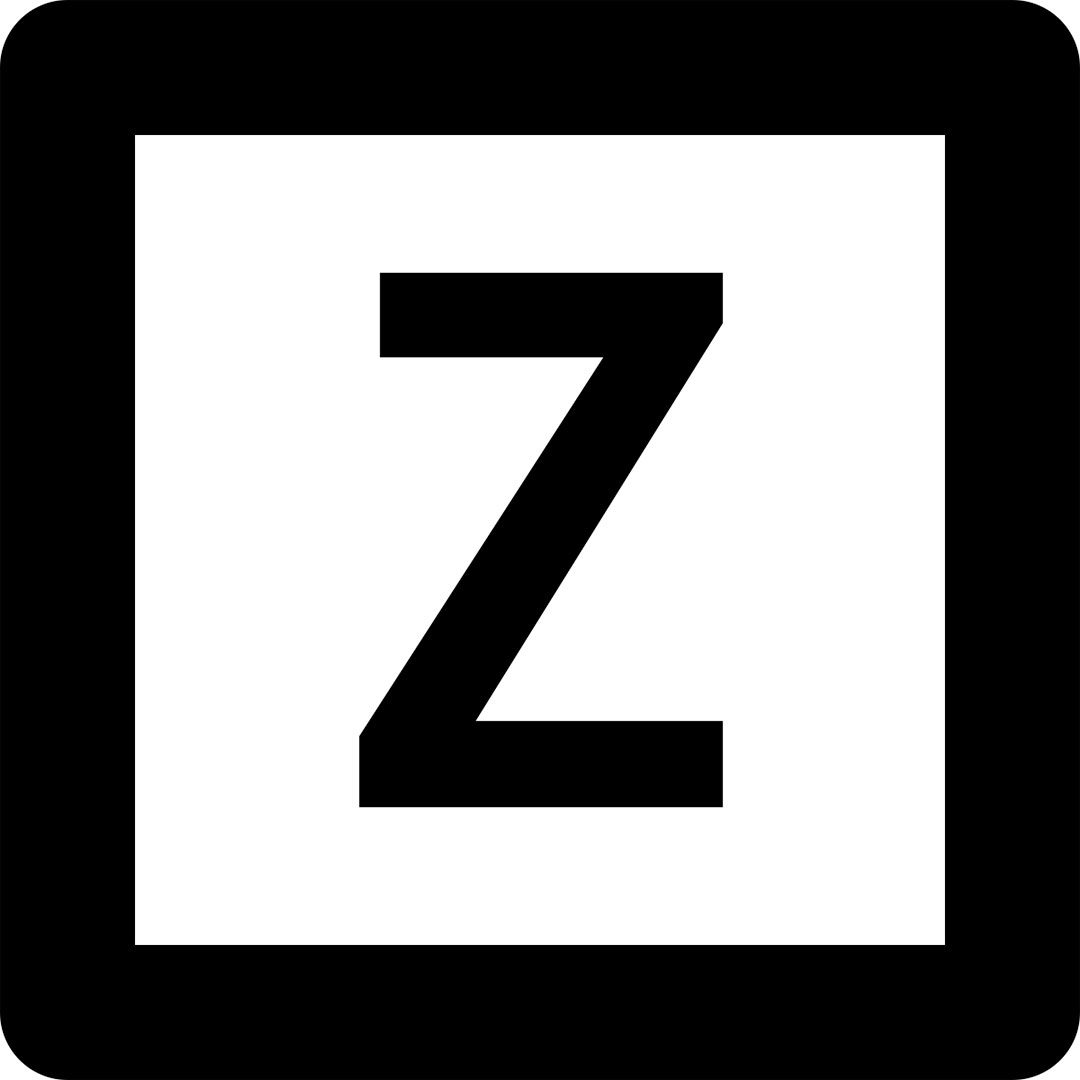 Аватарка Z в квадрате
